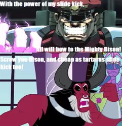 Size: 587x608 | Tagged: safe, derpibooru import, lord tirek, twilight sparkle, twilight sparkle (alicorn), alicorn, pony, everyone steals tirek's meme, exploitable meme, female, m. bison, mare, meme, street fighter, that one attack, tirek vs everyone meme