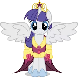 Size: 896x892 | Tagged: safe, artist:blah23z, derpibooru import, rarity, twilight sparkle, twilight sparkle (alicorn), alicorn, pony, alicornified, race swap, raricorn, recolor, solo