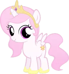 Size: 1280x1374 | Tagged: safe, derpibooru import, princess celestia, pony, :), cewestia, cute, cutelestia, female, filly, simple background, solo, transparent background, vector, younger