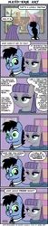 Size: 800x3750 | Tagged: artist:tim-kangaroo, comic, derpibooru import, goth, maud pie, obscure reference, oc, oc:tympany, play it again sam, safe, salvador dalí, the persistence of memory, woody allen