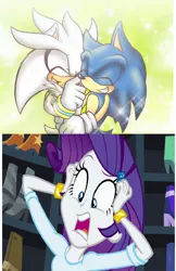 Size: 720x1110 | Tagged: safe, derpibooru import, rarity, equestria girls, copy and paste, crossover, gay, image, jpeg, male, silver the hedgehog, sonic the hedgehog, sonic the hedgehog (series), wtf