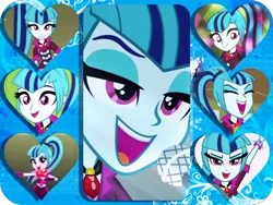 Size: 1024x768 | Tagged: safe, artist:the-real-sonata-dusk, derpibooru import, edit, screencap, sonata dusk, equestria girls, rainbow rocks, collage, cute, q&a, roleplaying