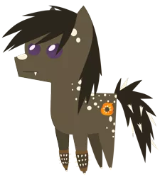 Size: 834x899 | Tagged: safe, artist:foreshadowart, derpibooru import, ponified, earth pony, kaiju, kaiju pony, pony, fanfic:the bridge, anguirus, fanfic art, godzilla (series), male, pointy ponies, simple background, solo, stallion, transparent background, vector