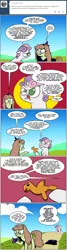 Size: 1024x3822 | Tagged: artist:catfood-mcfly, comic, crying, derpibooru import, fury belle, gingerbread (food), oc, oc:checked privilege, suggestive, sweetie belle, tumblr
