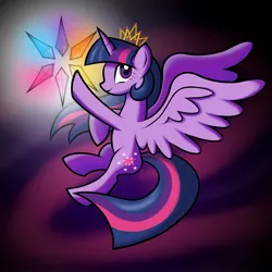 Size: 2400x2400 | Tagged: safe, artist:xain-russell, deleted from derpibooru, derpibooru import, twilight sparkle, twilight sparkle (alicorn), alicorn, pony, female, mare, solo