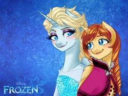 Size: 1600x1200 | Tagged: safe, artist:kikuri-tan, deleted from derpibooru, derpibooru import, ponified, alicorn, pony, anna, elsa, frozen (movie)