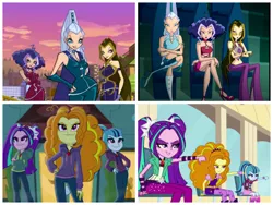 Size: 1024x768 | Tagged: safe, derpibooru import, adagio dazzle, aria blaze, sonata dusk, equestria girls, rainbow rocks, darcy (winx club), icy, italy, rainbow s.r.l, stormy, the dazzlings, the trix, winx club