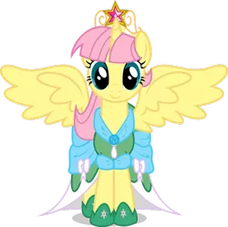 Size: 896x892 | Tagged: safe, artist:blah23z, derpibooru import, fluttershy, twilight sparkle, twilight sparkle (alicorn), alicorn, pony, alicornified, fluttercorn, race swap, recolor, solo