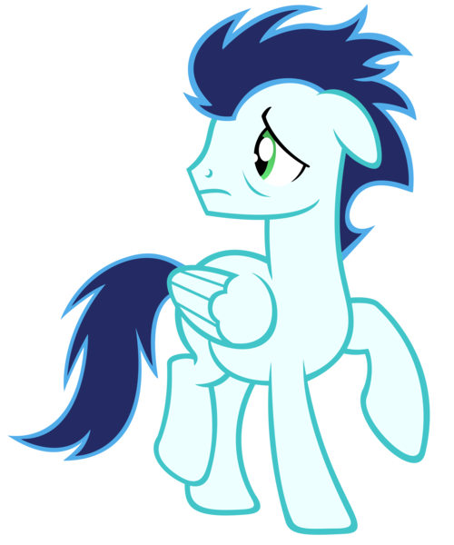 Size: 5000x6000 | Tagged: absurd resolution, artist:sofunnyguy, bags under eyes, derpibooru import, sad, safe, simple background, soarin', solo, transparent background, vector