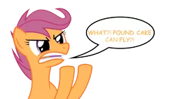 Size: 8000x4500 | Tagged: absurd resolution, artist:justablankflank, derpibooru import, envy, everyone but scootaloo can fly, safe, scootaloo, scootaloo can't fly, solo