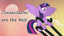Size: 864x488 | Tagged: safe, derpibooru import, twilight sparkle, twilight sparkle (alicorn), alicorn, pony, tatzlwurm, consentacles, female, insane pony thread, mare, tentacle porn, tentacles
