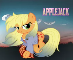 Size: 1267x1054 | Tagged: '90s, alternate hairstyle, applejack, artist:thisisdashie, derpibooru import, grunge, part of a set, retro, safe