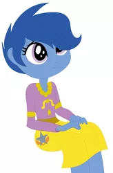 Size: 538x822 | Tagged: safe, artist:pepperjackpegasus, derpibooru import, archer (character), scootablue, human, equestria girls, equestria girls-ified, humanized