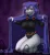 Size: 3300x3571 | Tagged: safe, alternate version, artist:strangerdanger, derpibooru import, maud pie, anthro, unguligrade anthro, big breasts, breasts, brooch, busty maud pie, cloak, clothes, cosplay, costume, female, hooded cloak, image, kneeling, leotard, lidded eyes, looking at you, open mouth, png, raven (dc comics), raven (teen titans), solo, teen titans