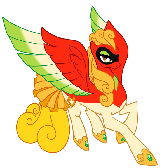 Size: 555x578 | Tagged: safe, artist:sakuyamon, artist:solratic, derpibooru import, oc, oc:ho-oh, ponified, unofficial characters only, ho-oh, pegasus, poképony, pony, adoptable, pokémon, ponymon, royalty, simple background, solo, transparent background