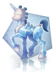 Size: 1234x1668 | Tagged: safe, artist:almairis, artist:kawiko, derpibooru import, ponified, pony, regice, unicorn, crossover, pokémon, simple background, solo, transparent background