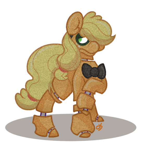 Size: 800x874 | Tagged: animatronic, applefreddy, applejack, derpibooru import, five nights at aj's, robot, safe, solo