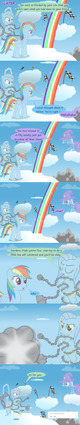 Size: 1200x6300 | Tagged: safe, artist:evil-dec0y, derpibooru import, rainbow dash, trixie, oc, oc:ghost, ghost, pony, undead, unicorn, comic:trixie vs., comic:trixie vs. hearth's warming, a christmas carol, comic, female, implied fluttershy, mare