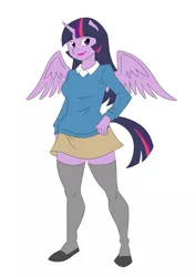 Size: 1200x1697 | Tagged: alicorn, anthro, artist:thecreator9, derpibooru import, safe, solo, twilight sparkle, twilight sparkle (alicorn)