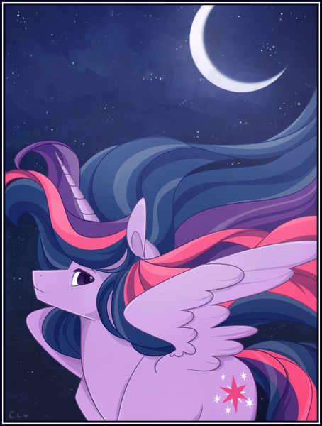 Size: 620x820 | Tagged: safe, artist:captivelegacy, derpibooru import, twilight sparkle, twilight sparkle (alicorn), alicorn, pony, bust, female, mare, portrait, solo