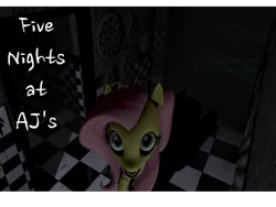 Size: 640x480 | Tagged: animatronic, crossover, derpibooru import, five nights at aj's, five nights at freddy's, flutterchica, fluttershy, looking at you, robot, safe, solo