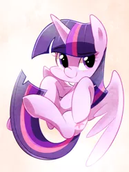 Size: 1000x1337 | Tagged: safe, artist:sion-ara, derpibooru import, twilight sparkle, twilight sparkle (alicorn), alicorn, pony, chibi, cute, female, looking at you, mare, solo, twiabetes