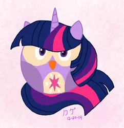 Size: 1238x1280 | Tagged: alicorn, angry birds, artist:kagebouzu, bird, cute, derpibooru import, owl, safe, solo, species swap, twiabetes, twilight sparkle, twilight sparkle (alicorn), twilight sparkowl