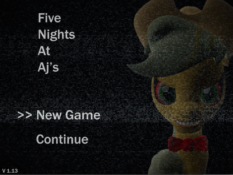 Size: 786x593 | Tagged: animatronic, applefazjack, applefreddy, applefreddy fazjack's pizzeria, applejack, coming soon, derpibooru import, five nights at aj's, five nights at freddy's, fnaajs game, game, main menu, safe, solo