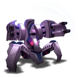 Size: 2048x2048 | Tagged: armor, artist:oddwarg, crossover, derpibooru import, eye, eyes, immortal (starcraft 2), protoss, pun, safe, science fiction, simple background, solo, starcraft, starcraft 2, transparent background, twilight sparkle, video game, visual pun, weapon