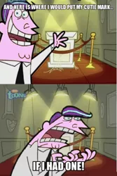 Size: 400x598 | Tagged: caption, derpibooru import, dialogue, if i had one, image macro, meme, safe, starlight glimmer, text, the cutie map, the fairly oddparents, timmy's dad