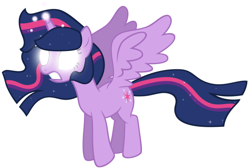 Size: 4420x3000 | Tagged: safe, artist:scourge707, derpibooru import, twilight sparkle, twilight sparkle (alicorn), alicorn, pony, twilight's kingdom, female, glowing eyes, mare, simple background, solo, super saiyan princess, transparent background, vector