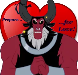 Size: 600x581 | Tagged: derpibooru import, heart, hearts and hooves day, holiday, lasty's hearts, lord tirek, safe, simple, simple background, solo, transparent background, valentine, valentine's day