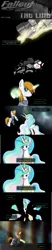 Size: 900x4336 | Tagged: artist:brisineo, comic, derpibooru import, do you feel like a hero yet?, fallout equestria, fallout equestria: the line, fanfic art, grimdark, oc, oc:littlepip, princess celestia, spec ops: the line