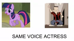 Size: 1461x816 | Tagged: derpibooru import, exploitable meme, foster's home for imaginary friends, meme, safe, same voice actor, terrence, twilight sparkle