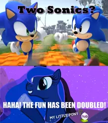 Size: 504x576 | Tagged: artist:badmunky64, caption, crossover, derpibooru import, image macro, meme, princess luna, safe, screencap, sonic generations, sonic the hedgehog, sonic the hedgehog (series), text