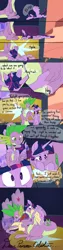 Size: 640x2559 | Tagged: safe, artist:aviantheatrics, derpibooru import, spike, twilight sparkle, twilight sparkle (alicorn), alicorn, pony, ask twilight and spike!, ask-twispike, comic, female, male, mare, older, older spike, shipping, straight, tumblr, twispike