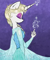 Size: 792x950 | Tagged: anthro, artist:hyperfirewolf, derpibooru import, elsa, frozen (movie), queen elsarity, rarity, safe