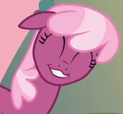 Size: 417x388 | Tagged: cheeribetes, cheerilee, cute, derpibooru import, eyes closed, faic, hearts and hooves day, hearts and hooves day (episode), safe, screencap, smiling, solo