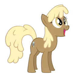 Size: 4000x4000 | Tagged: safe, artist:the-bitterman, derpibooru import, mjölna, earth pony, pony, cute, female, happy, looking up, mare, open mouth, simple background, smiling, solo, transparent background, vector