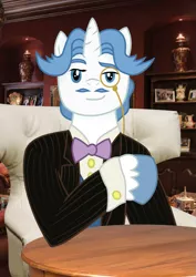 Size: 827x1169 | Tagged: artist:phonicb∞m, artist:sketchy brush, derpibooru import, dos equis, exploitable, exploitable meme, fancypants, meme, safe, template, the most interesting man in the world, the most interesting stallion in equestria