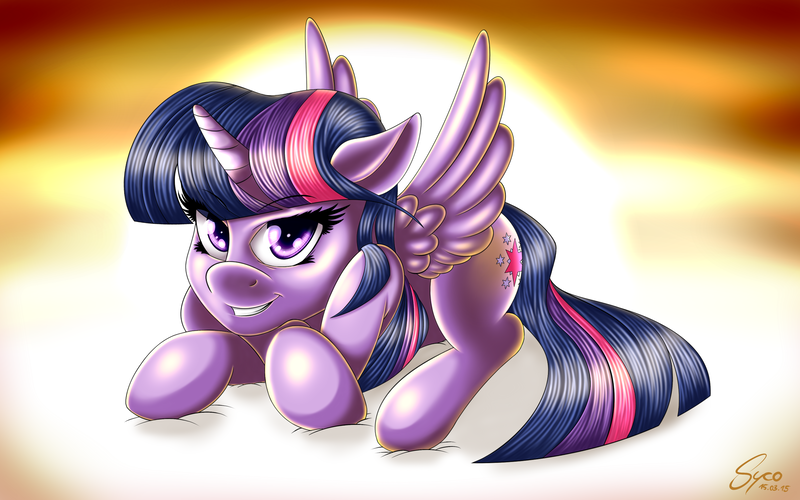 Size: 4000x2500 | Tagged: safe, artist:sycoartworks, derpibooru import, twilight sparkle, twilight sparkle (alicorn), alicorn, pony, absurd resolution, female, mare, solo