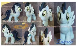 Size: 1024x631 | Tagged: artist:phoenixplushies, custom, derpibooru import, irl, photo, plushie, safe, soarin', solo, toy