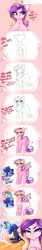 Size: 1280x7680 | Tagged: :<, angry, artist:sugarberry, ask, ask-cadance, comic, cross-popping veins, derpibooru import, imagination, princess cadance, princess celestia, safe, trollestia, trolluna, tumblr, unamused