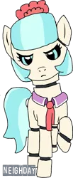 Size: 441x1067 | Tagged: artist:neighday, cocobot, coco pommel, crossover, derpibooru import, five nights at freddy's, safe, solo