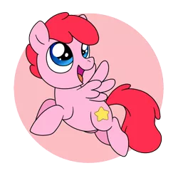 Size: 800x800 | Tagged: safe, artist:perfectpinkwater, derpibooru import, ponified, pegasus, pony, colt, crossover, cute, kirby, kirby (character), male, nintendo, simple background, solo, super smash bros., transparent background, warp star