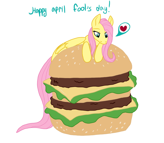 Size: 1400x1218 | Tagged: safe, artist:silcybell, deleted from derpibooru, derpibooru import, big macintosh, fluttershy, pegasus, pony, big mac (burger), burger, cargo ship, female, fluttermac, food, hamburger, heart, male, mcdonald's, shipping, simple background, solo, straight