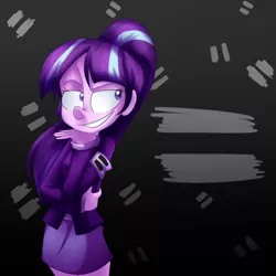 Size: 900x900 | Tagged: safe, artist:fj-c, derpibooru import, starlight glimmer, equestria girls, the cutie map, = everywhere, clothes, equal cutie mark, equestria girls-ified, skirt, solo