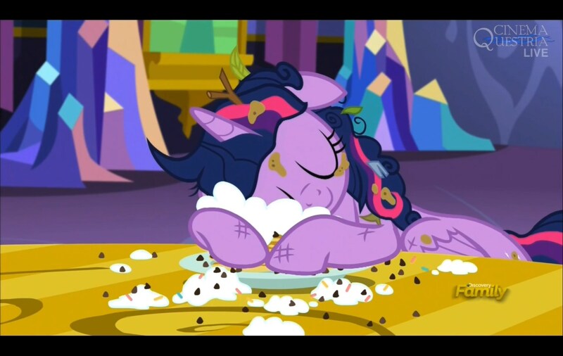 Size: 1359x860 | Tagged: safe, derpibooru import, screencap, twilight sparkle, twilight sparkle (alicorn), alicorn, pony, castle sweet castle, cute, female, mare, sleeping, solo