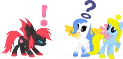 Size: 3629x1758 | Tagged: safe, artist:kaylathehedgehog, derpibooru import, ponified, chao, pony, simple background, sonic the hedgehog (series), transparent background, vector