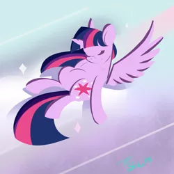 Size: 2000x2000 | Tagged: safe, artist:farewelldecency, deleted from derpibooru, derpibooru import, twilight sparkle, twilight sparkle (alicorn), alicorn, pony, female, lineless, mare, solo